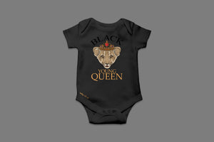 Black Young Queen Onesie